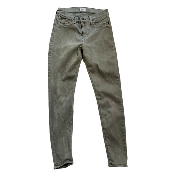 Hudson Pants - Hudson Super Skinny Straight Leg Denim Gray Jeans Size 29 U Tapered Ankle Pants